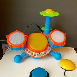 Switch adapted drum set